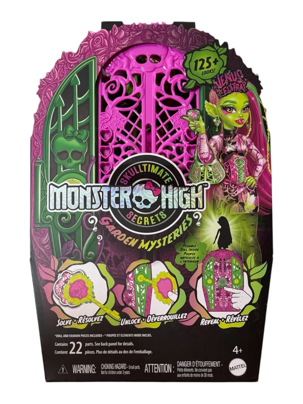 Mattel Monster High Garden Mysteries Playset in Pink and Green